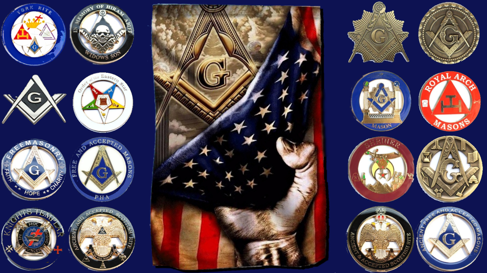 Click to Enlarge-Esc to Close DocumentSearch/pubs/Zoom Backgrounds/masonicflag2.jpg